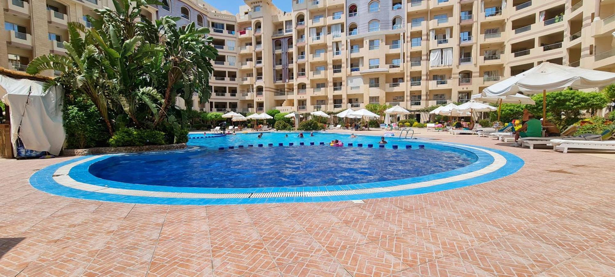 Florenza Blue Sky & Poolview Studio Hurghada Eksteriør bilde