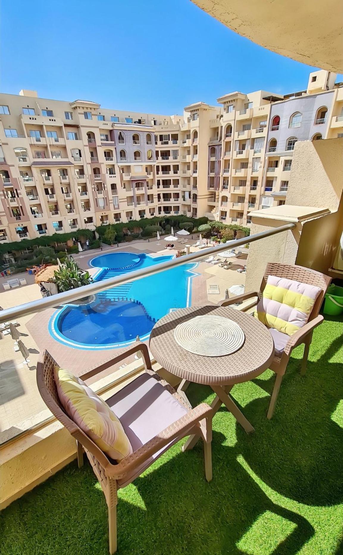 Florenza Blue Sky & Poolview Studio Hurghada Eksteriør bilde